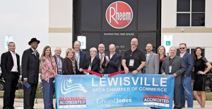 Ribbon Cutting at new Rheem Innovation Learning Center in Lewisville, Texas