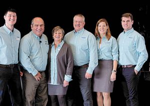 Part of the RST team (L-R) Kevin Bergeron, Richard Trethewey, MaryEllen Hickey, Mark Toth, Joyce Kohr and Evan Trethewey.