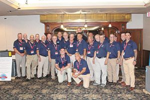 The Robinson Supply sales team poses for the annual group shot.