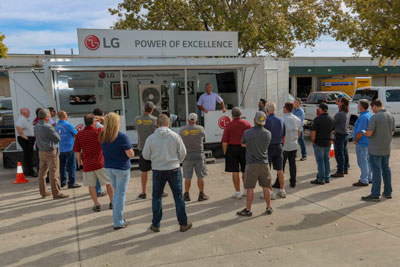 LG National Sales Manager Terry Frisenda discusses LG ductless in East Tampa