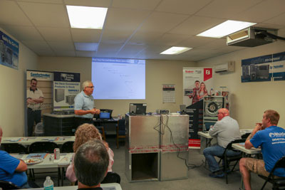 Bob Arena training in Jacksonville.