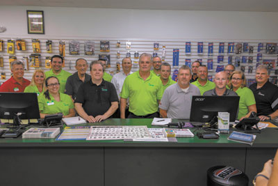 Tropic Supply corporate and regional representatives assisted in hosting the celebration.