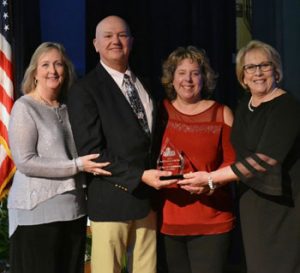 Sue Alford, Tyler Higginbotham, Cindy Higginbotham and Donna Watts.
