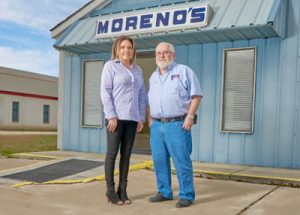 Lisa Vasut and Ken Moreno