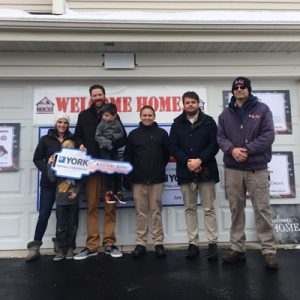 York military donation to Navy Petty Officer Ryan Shannon in Lake in the Hills, Illinois.