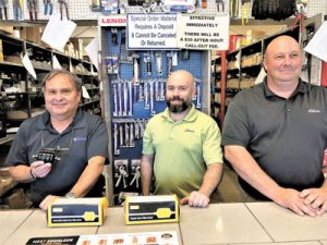 Lester Lirette Jr., Brian Berry and Mark Bourge.
