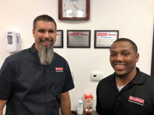 Chuck Leger and Marcus Esprit