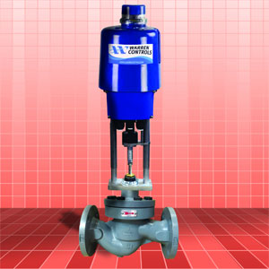 Warren Controls ILEA 5800E electrically actuated valve