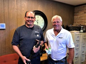 David Zorn of Harris Refrigeration & Chris Gambino of Johnstone Supply.