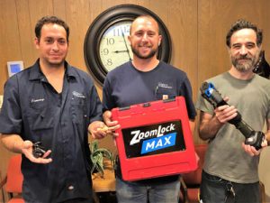 Jimmy Fry III, David Zorn, Jr. and Hugh LaRocca