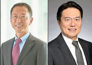 Satoru Akama, Chief Executive Officer for Daikin (left), Takayuki “Taka” Inoue, Chief Sales and Marketing Officer for Daikin (right)