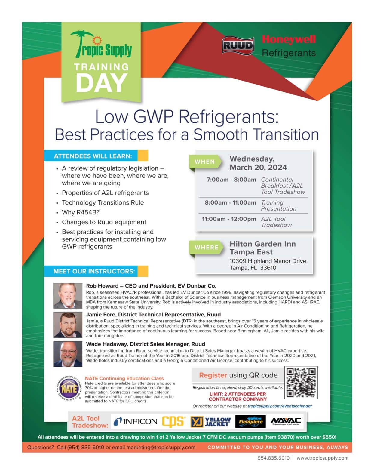 Tropic Supply Tampa Low GWP Refrigerants Best Practices for a Smooth